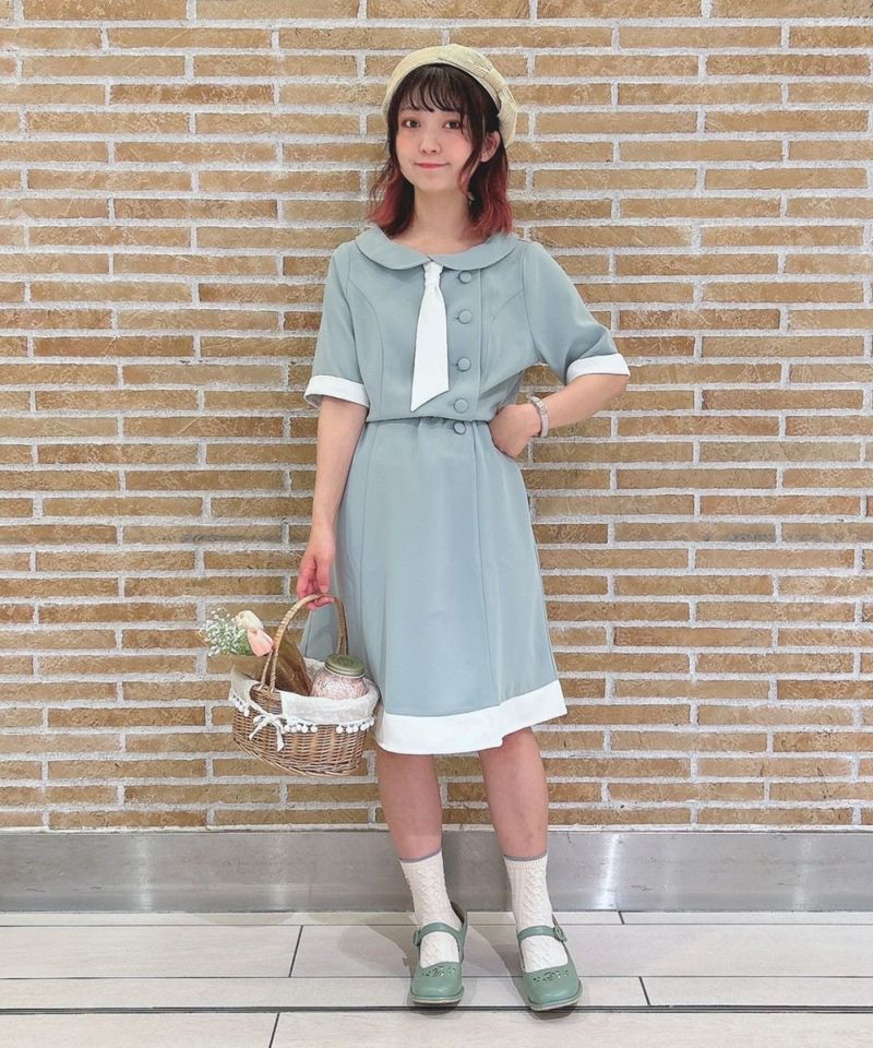mint / 148cm / belt arrangement