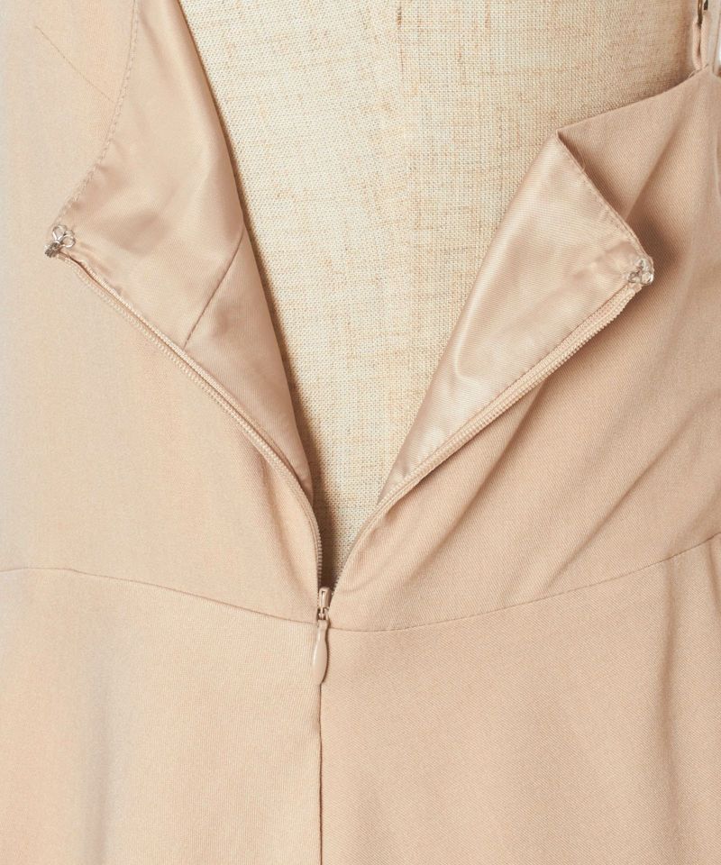 Side zipper (light beige)