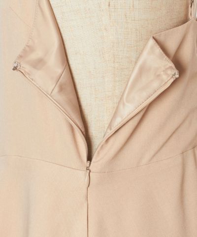 Side zipper (light beige)