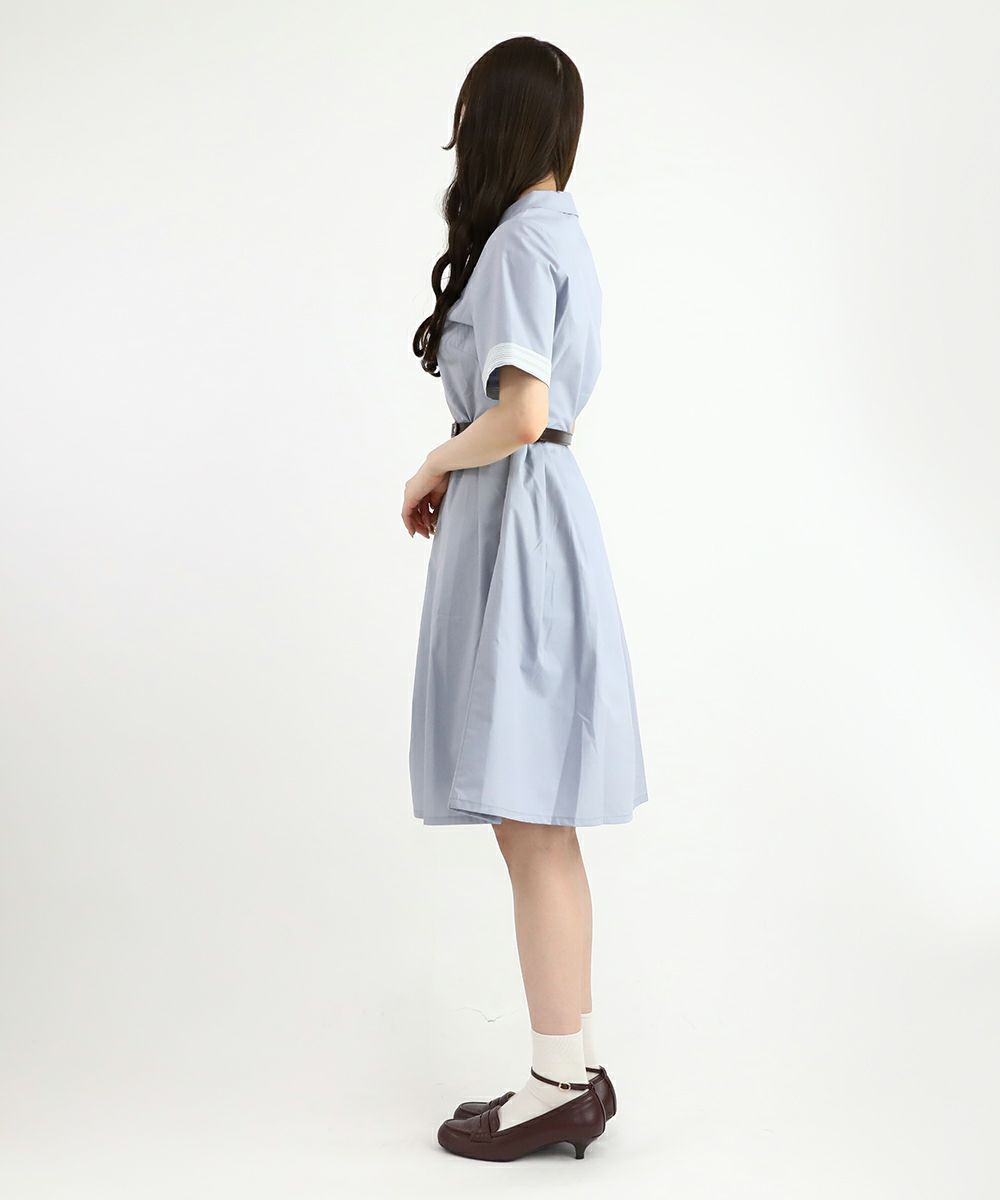 blue gray / 162cm / ベルトアレンジ