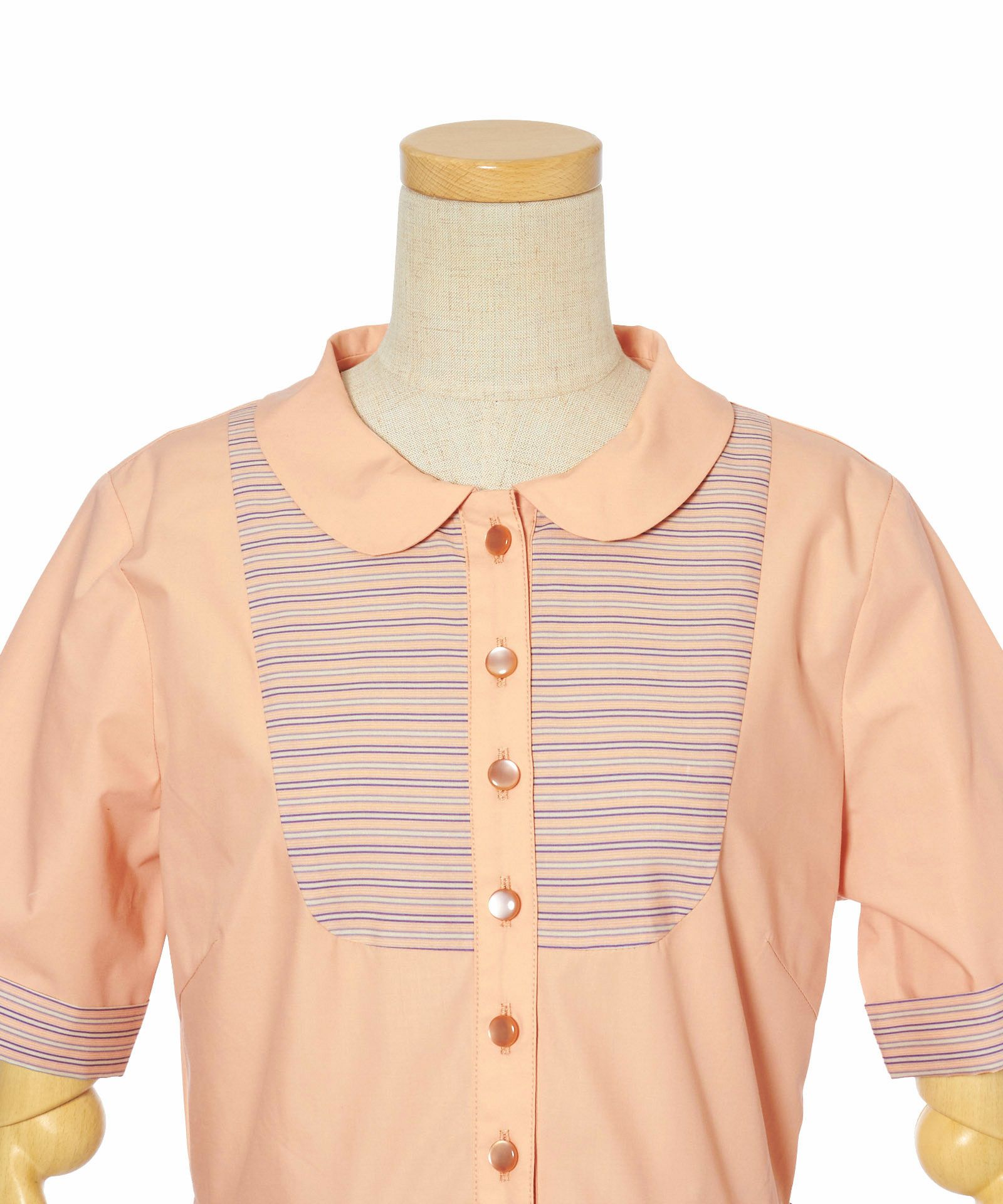 フロントアップ (salmon pink)