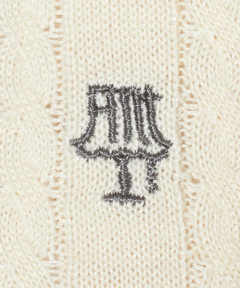 Logo embroidery (ivory)