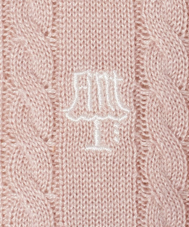ロゴ刺繍 (light pink)