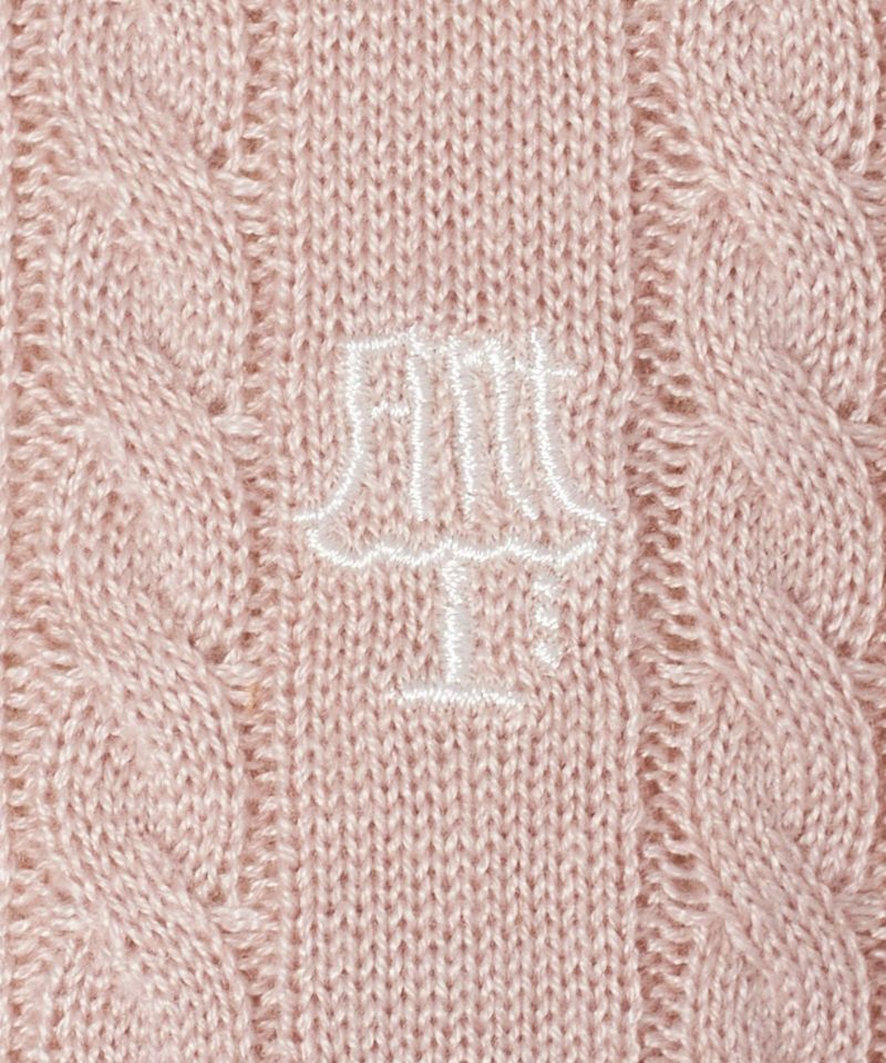 Logo embroidery (light pink)