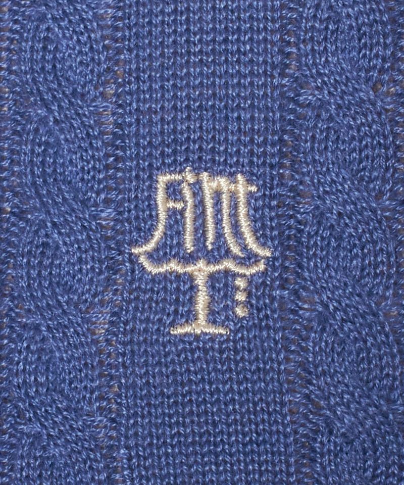 Logo embroidery (blue)
