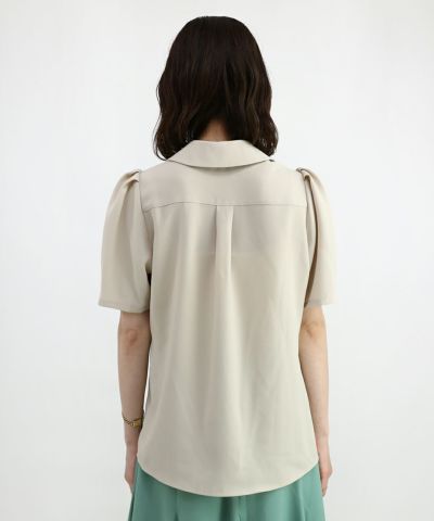 beige×green / 158cm / hem exposed