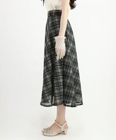 black×white / 162cm / belt arrangement