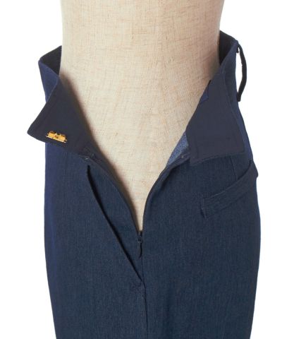 Side fastener (indigo)