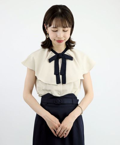 ivory×navy / 158cm