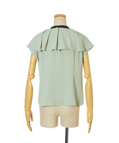 Back (green x navy)
