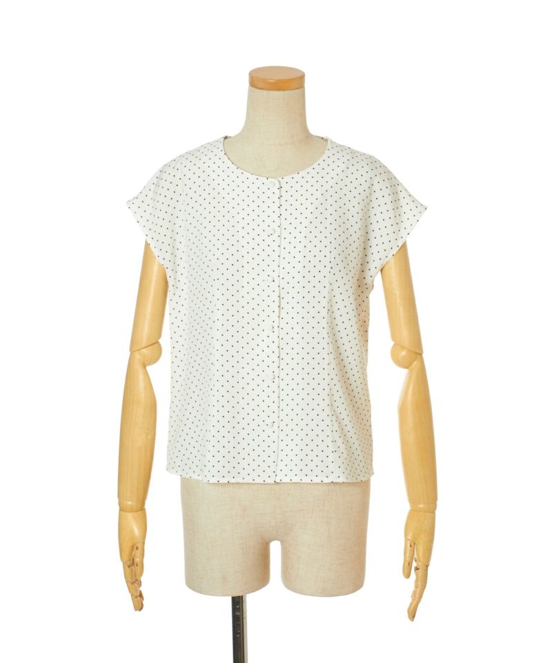 Tie and cape removed (off white×black)