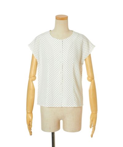Tie and cape removed (off white×black)