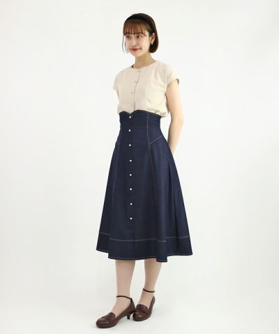 indigo / 165cm / without suspenders