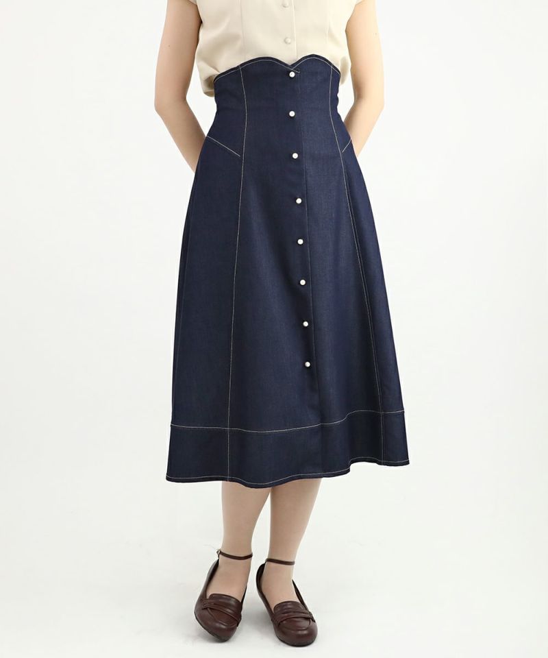 indigo / 165cm / without suspenders