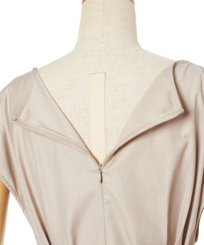 Back zipper (beige)
