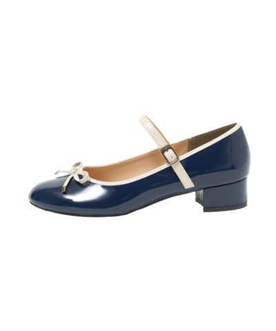 Side (navy x white)