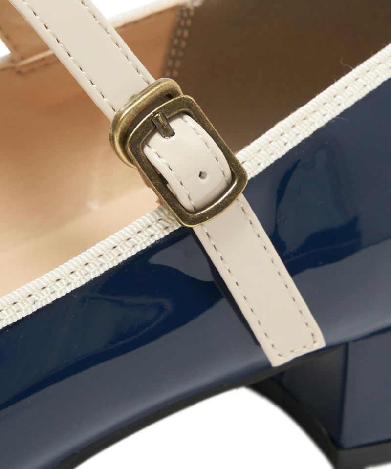 Adjustment part (navy×white)