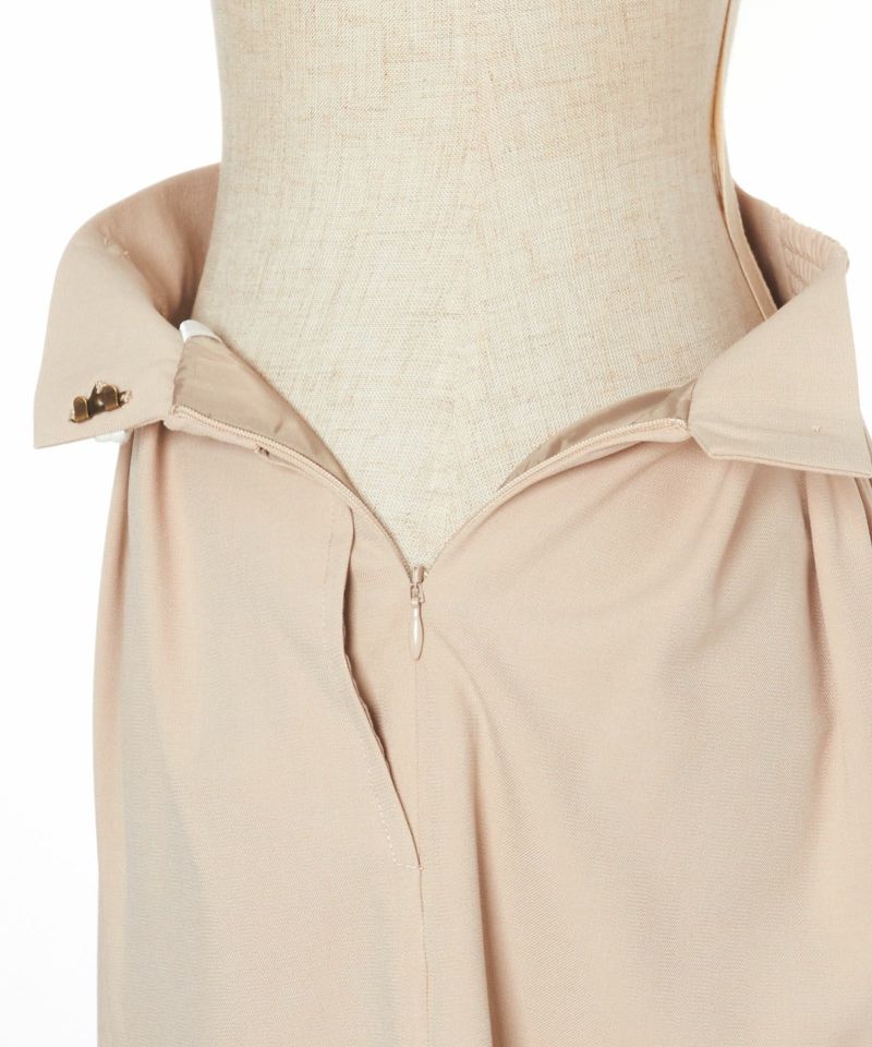 Side zipper (light beige)