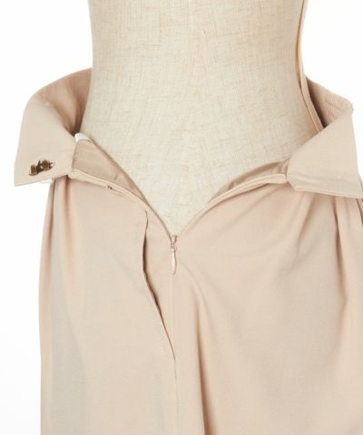Side zipper (light beige)