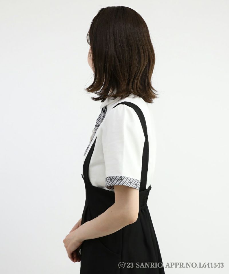 off white x black / 158cm