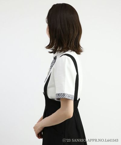 off white x black / 158cm