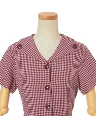Front up (pink×brown)