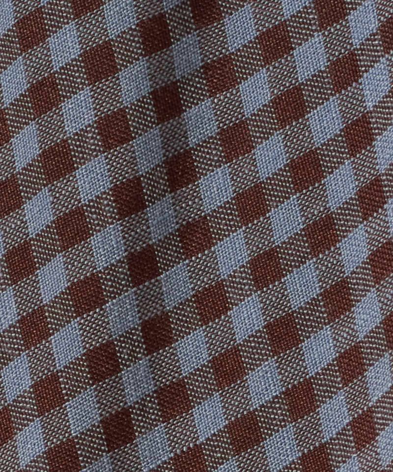 Fabric up (blue×brown)