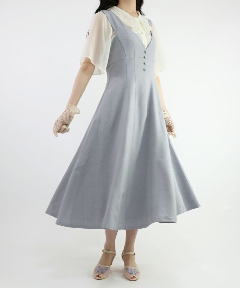blue gray / 162cm / free size