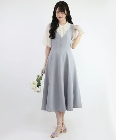 blue gray / 162cm / free size