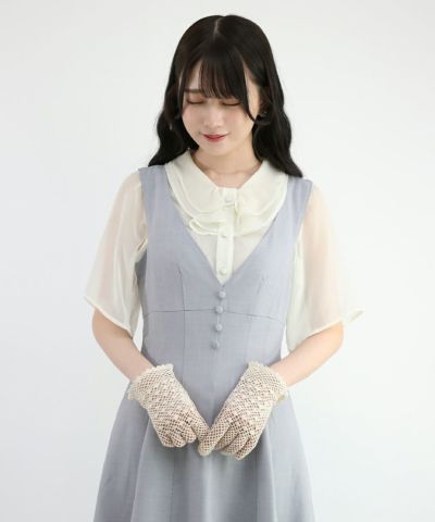 blue gray / 162cm / free size
