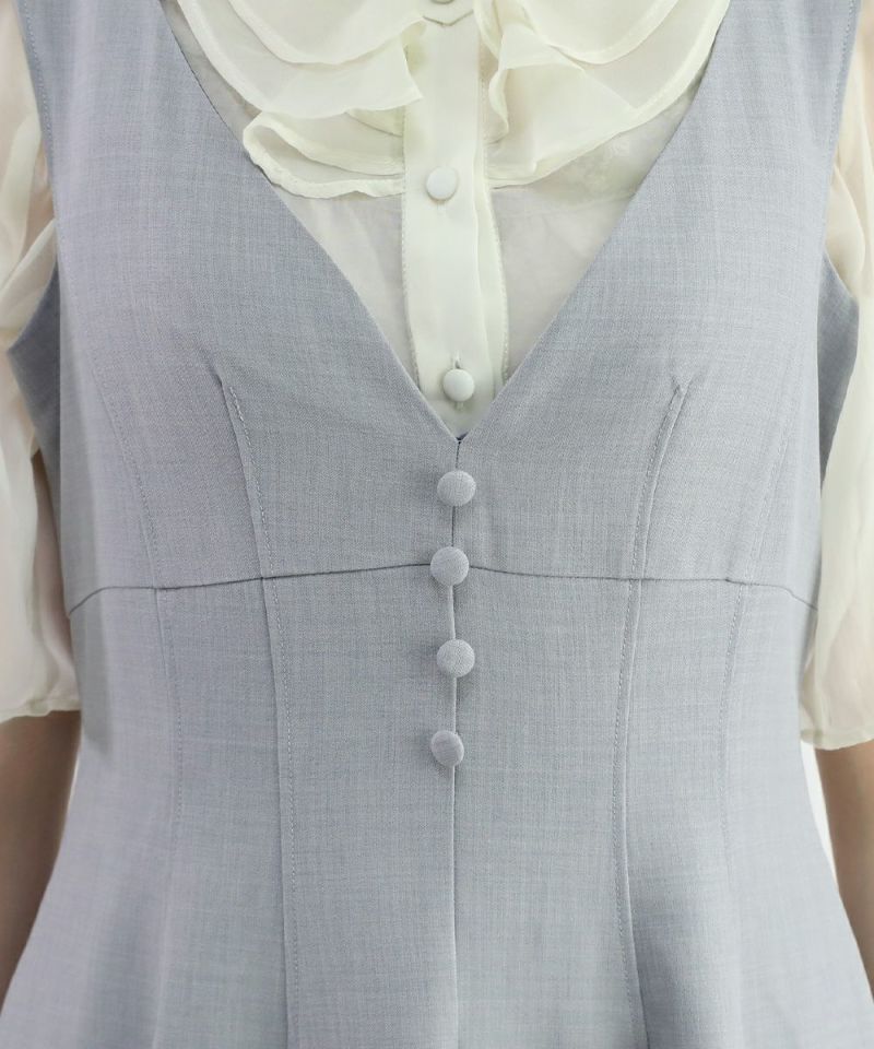blue gray / 162cm / free size
