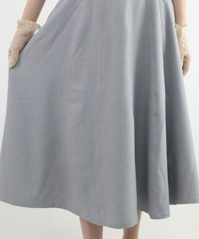 blue gray / 162cm / free size