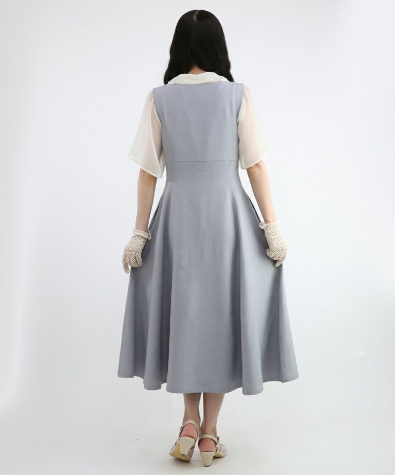 blue gray / 162cm / free size
