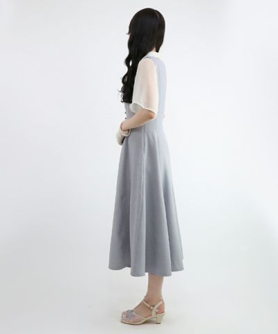 blue gray / 162cm / free size