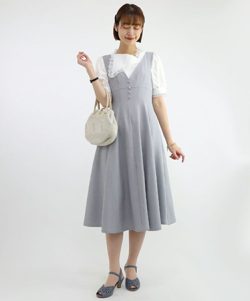 blue gray / 165cm / wearing size SS