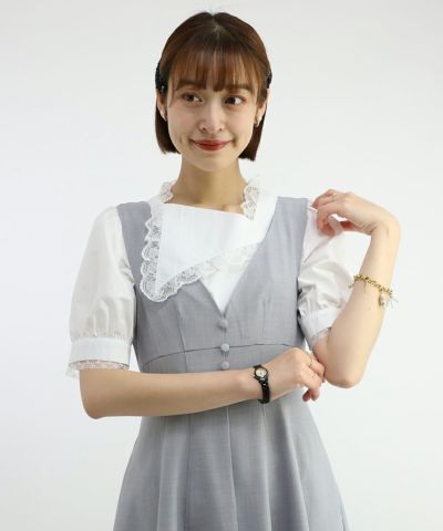 blue gray / 165cm / wearing size SS