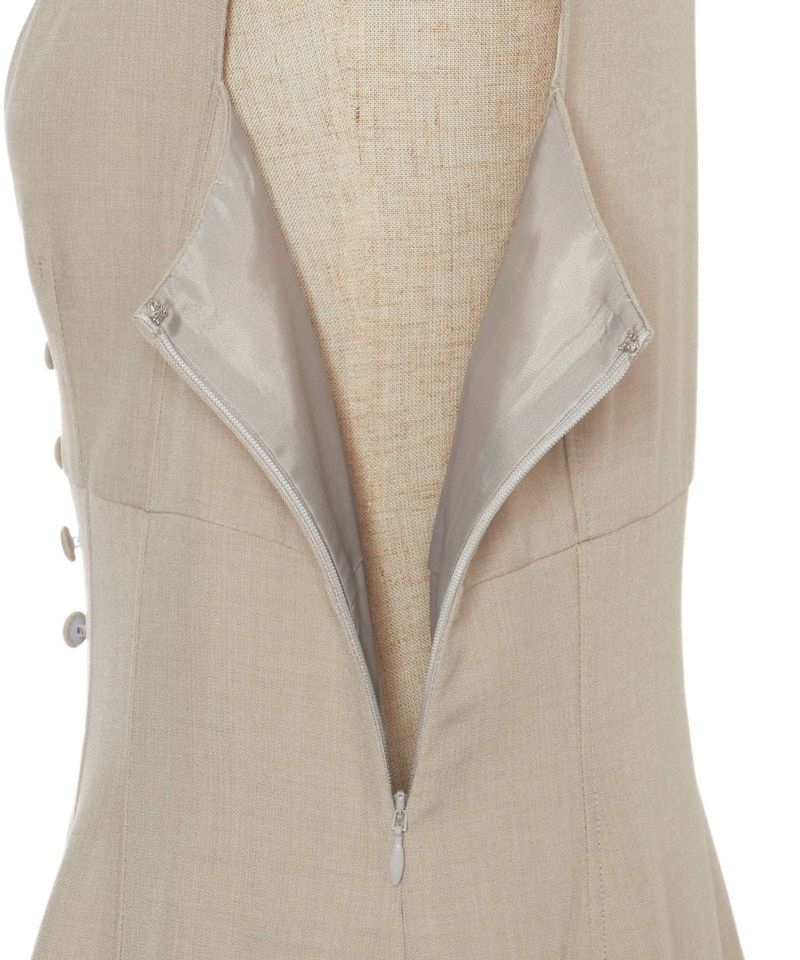 Side fastener (beige)
