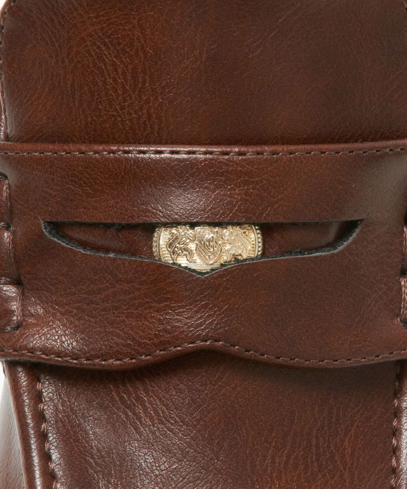 Coin part up (brown)