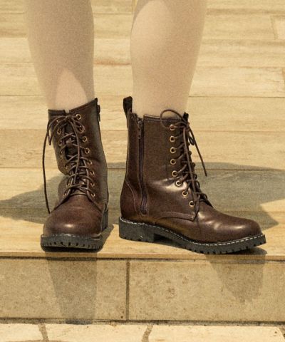 □Lace-up engineer boots/F i.n.t [47AA05c002]