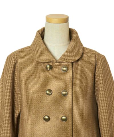 Front up (beige x brown)