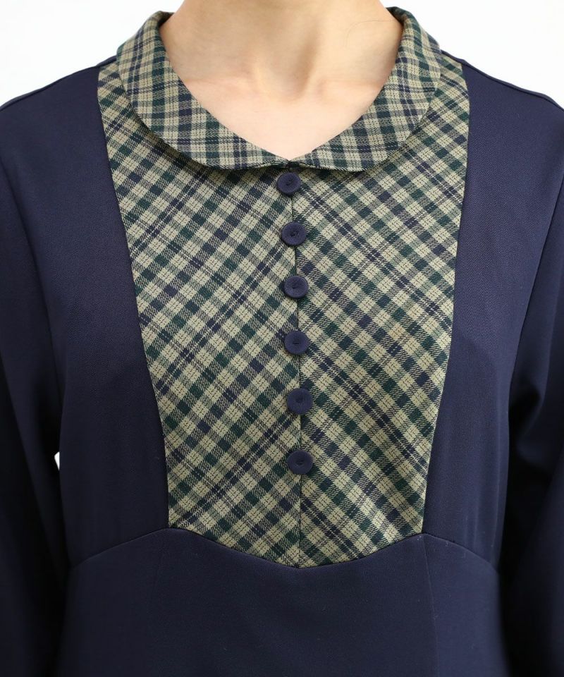 navy×green / 149cm