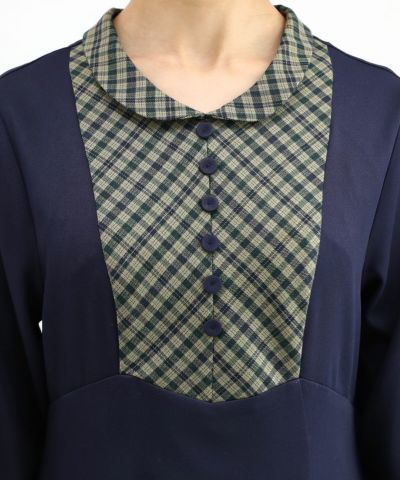 navy×green / 149cm