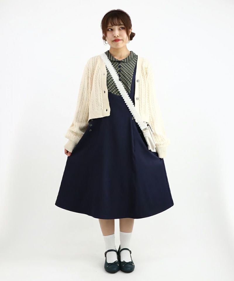 navy×green / 149cm