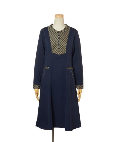 navy × green
