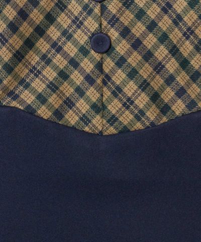 Switching part (navy×green)