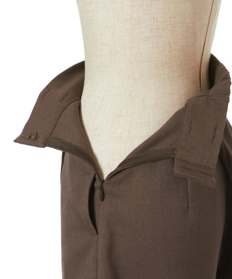 Side fastener (brown)