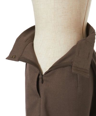 Side fastener (brown)
