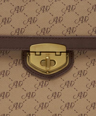 Metal fittings (beige×brown)