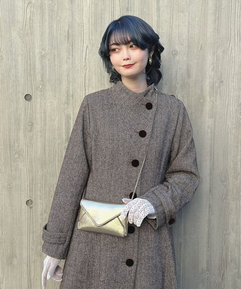 brown / 160cm / ファーを取り外した場合