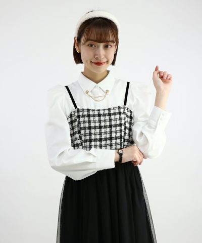 black × white / 165cm